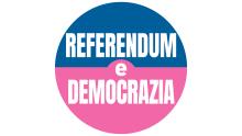Logo della lista referendum e democrazia